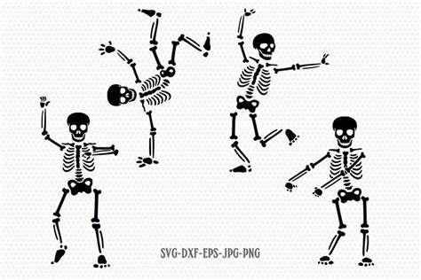 Skeleton funny dance SVG, Funny Halloween SVG, Halloween svg (810427 ...