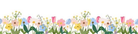 Flower Border Clipart Free