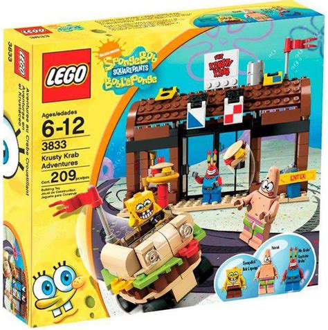 LEGO Spongebob Squarepants Krusty Krab Adventures Set 3833 - ToyWiz