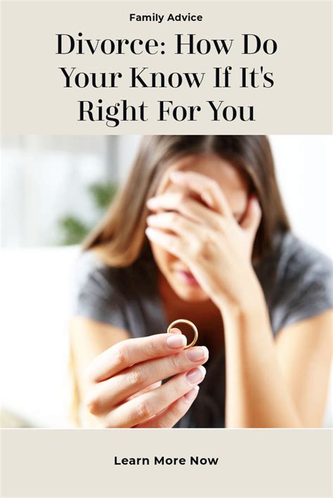 Divorce: How Do You Know If It's Right For You? - This Mom's Confessions