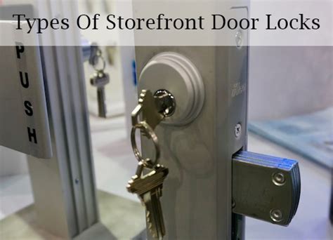 Types Of Storefront Door Locks | Door Closers USA