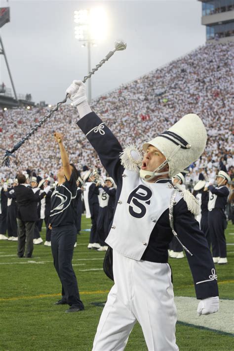 Penn State Blue Band Drum Major from White Out 2012 | Penn state ...