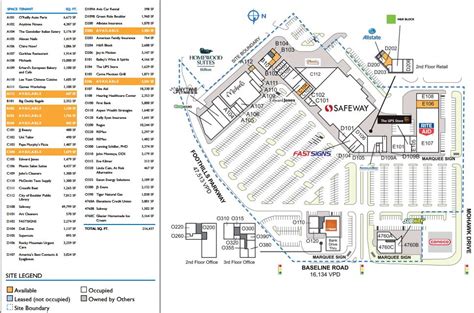 Park Meadows Mall Map