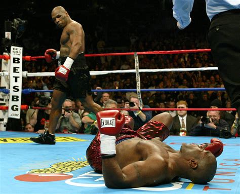 Photos: Mike Tyson’s 20 fights since his upset loss to Buster Douglas ...