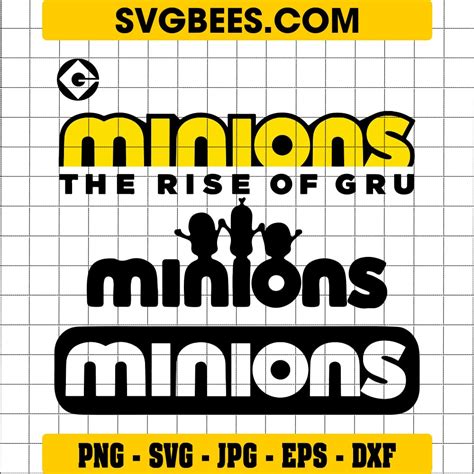 Minion Logo SVG by SVGbees: SVG Files for Cricut - Get Premium SVGs on ...