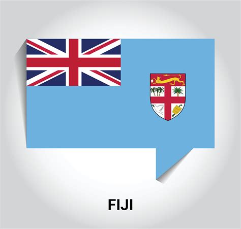 Fiji flag design vector 13371479 Vector Art at Vecteezy