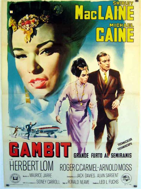 "GAMBIT" MOVIE POSTER - "GAMBIT " MOVIE POSTER