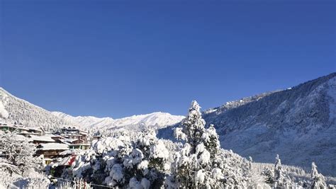 Morning of Manali in 2020 | Kullu manali, Natural landmarks, Snow