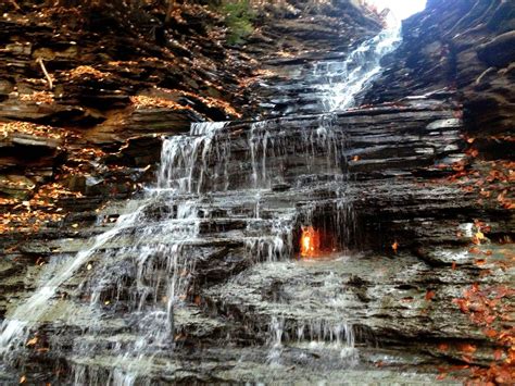 Where fire beats water: the Eternal Flame Falls, NY - Google Search ...