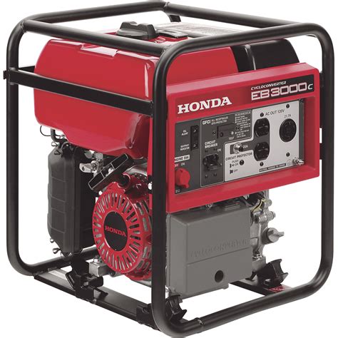 Honda EB3000C CYCLOCONVERTER Portable Generator — 3000 Surge Watts ...