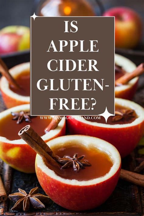 Is Apple Cider Gluten-Free? (Easy Answers) - Hard Cider & Juice