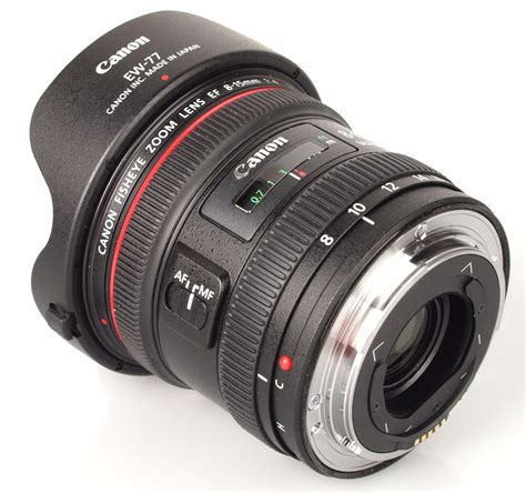 Canon EF 8-15mm F/4L Fisheye USM Zoom Lens Rental - PRG Gear