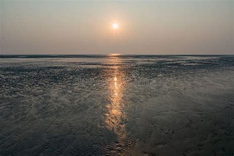 Beautiful Sunrise at Digha Sea Beach, West Bengal, India. Stock Image ...