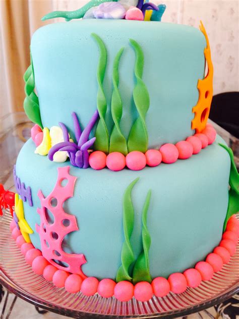 Little Mermaid Cake! - CakeCentral.com