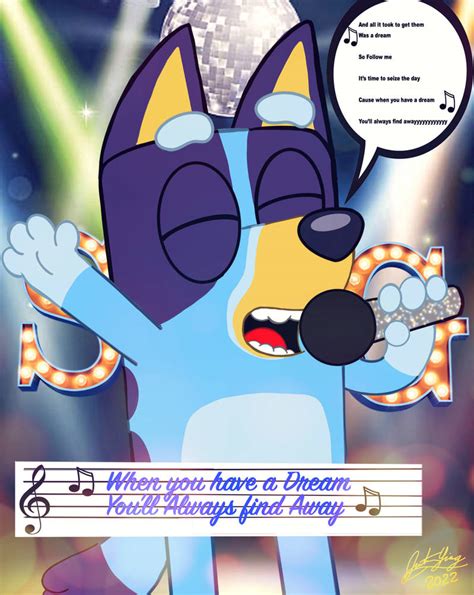 Bluey Sing by Yingcartoonman on DeviantArt