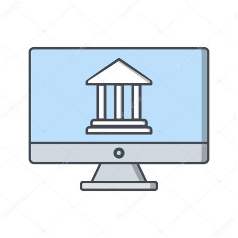 Internet Banking Vector Icon Sign Icon Vector Illustration Personal ...