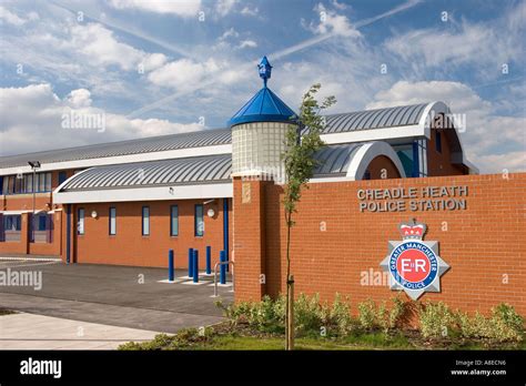 Cheshire Stockport Cheadle Heath new police station Stock Photo - Alamy