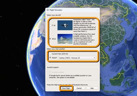 วิธีบิน flight simulator ด้วยจําลองการบินบน Google Earth - iT24Hrs