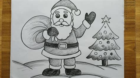 Santa Claus Drawing Images