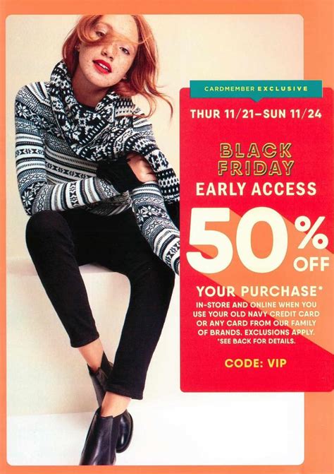 Live: Old Navy Black Friday 2019 Ad Scans – 50% off NOW