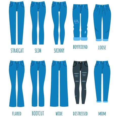 12 Types of Blue Jeans for Women