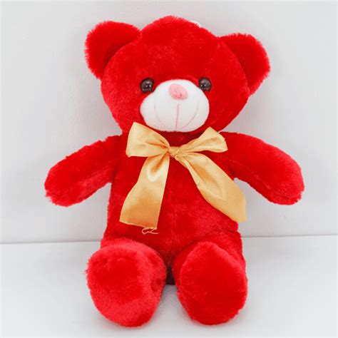 Buy Small Red Teddy Bear Online in Dubai, UAE | Florist UAE