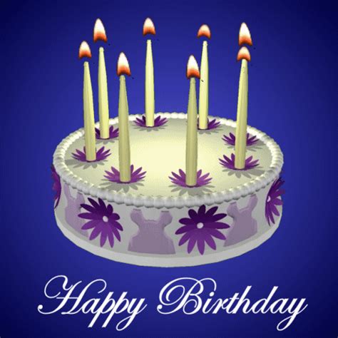 Animated Birthday Cake | Happy birthday cake images, Happy birthday ...