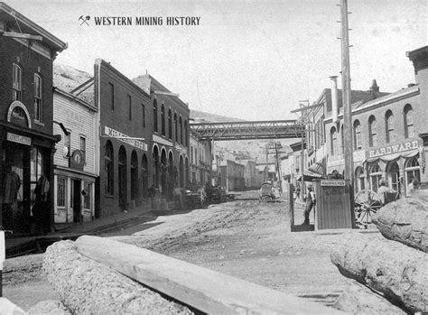 Black Hawk Colorado Street View ca 1888