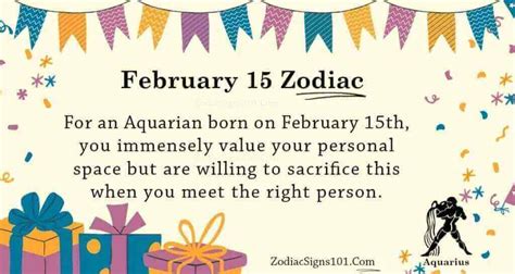 February 15 Zodiac Is A Cusp Aquarius And Pisces, Birthdays And ...