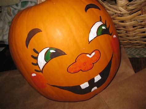 20+ Easy Cute Pumpkin Faces