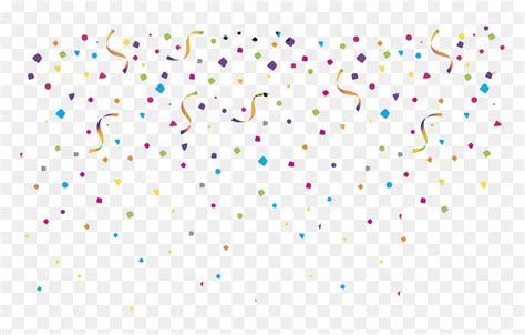 Birthday Confetti Png High-quality Image - Transparent Background ...