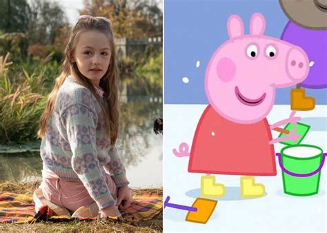 Amelie Bea Smith as the Voice of Peppa Pig | The Haunting of Bly Manor ...