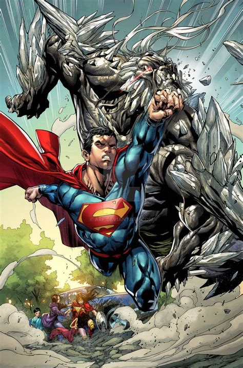 Superman vs Doomsday by Stephen Segovia | Superman comic, Superman ...