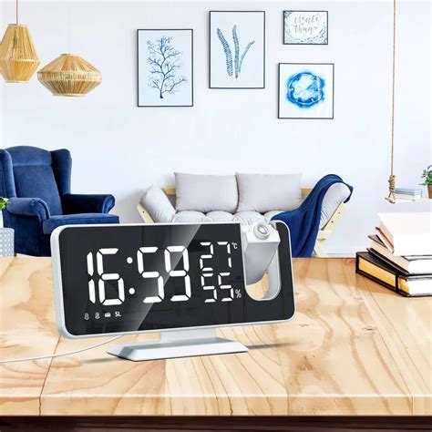 Multifunctional Radio Projection Alarm Clock – WA Super Store