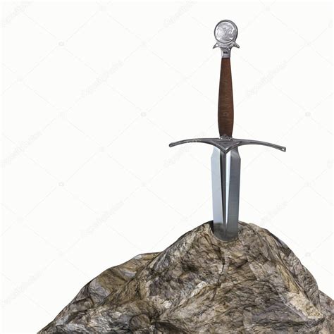 The sword in the stone Stock Photo by ©beawolf 43435671