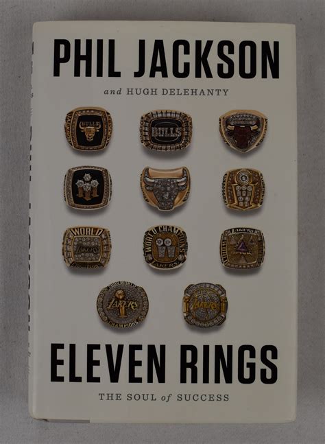 Lot Detail - Phil Jackson Autographed 'Eleven Rings' Hardcover Book