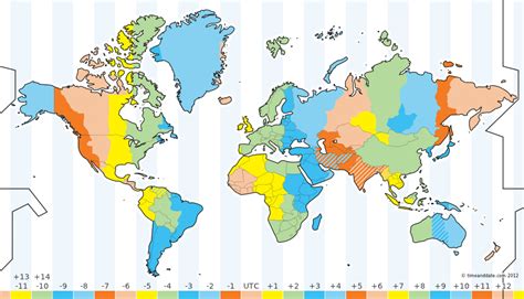 Interactive Time Zone Map | Time zone map, Time zones, Map