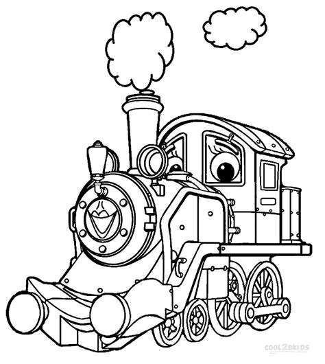 Printable Chuggington Coloring Pages For Kids