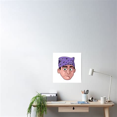 "Michael Scott/Prison Mike (The Office)" Poster by Samuelpc1907 | Redbubble