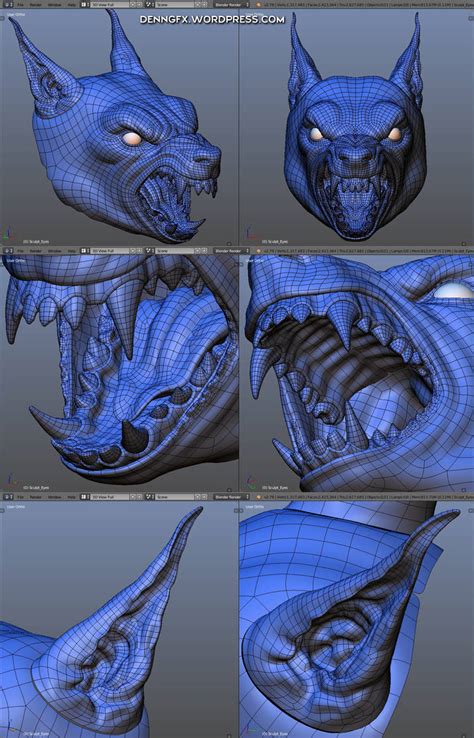 Werewolf WIP 16 by Dennis Gomes by Denngfx on DeviantArt