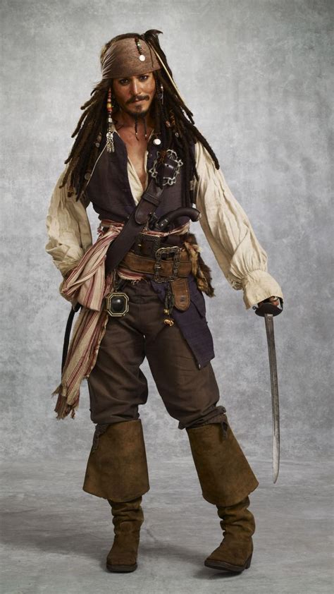 Captain Jack Sparrow Mobile | Jack sparrow costume, Jack sparrow ...