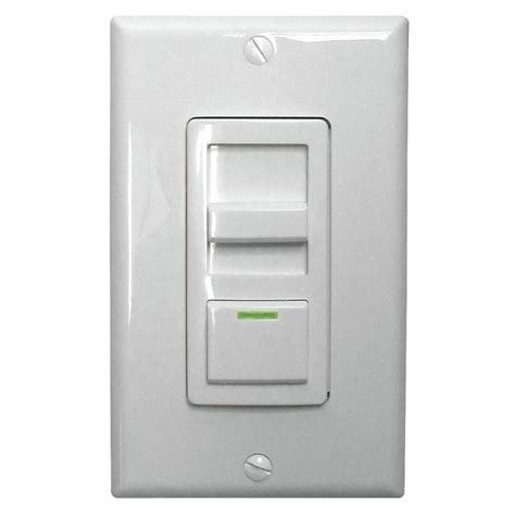 Lithonia Lighting LED Troffer Dimmer Switch-ISD BC 120/277 WH M10 - The ...