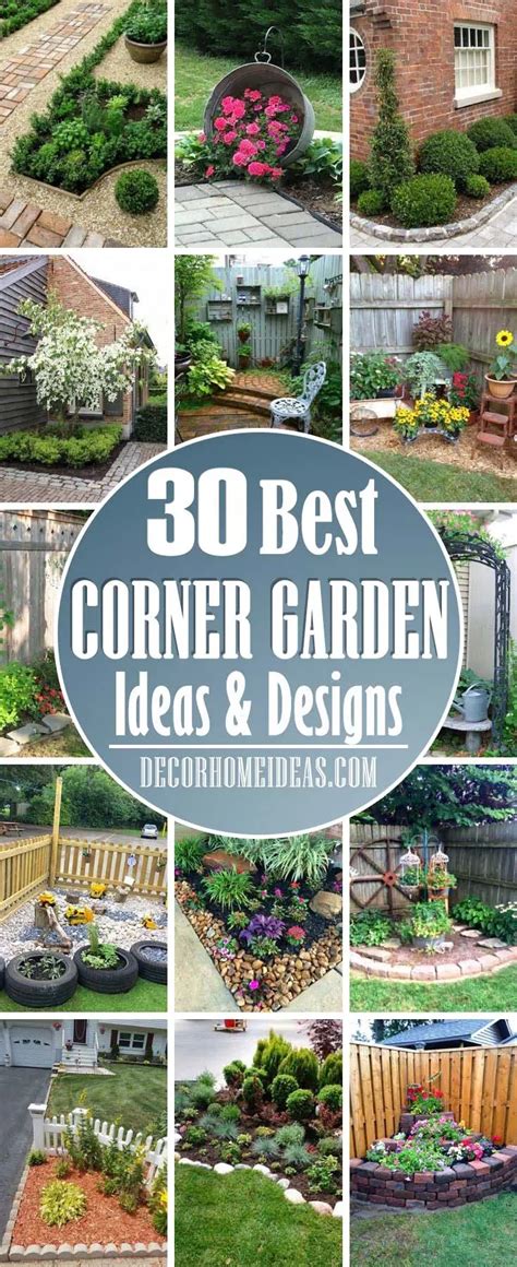 28 Brilliant Corner Garden Solutions to Revitalize Your Outdoor Space ...