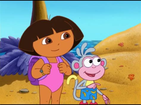 Dora The Explorer Baby Crab Swimsuit