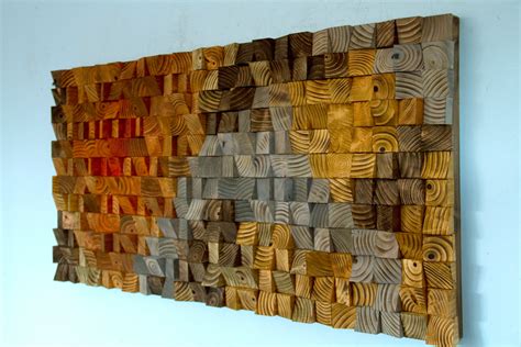 Rustic Wood wall Art, wood wall sculpture, abstract wood art – Art Glamour