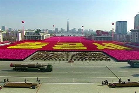 North Korea holds military parade the day before the Olympics' opening ...