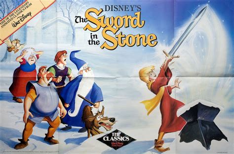 The Sword in the Stone Original R1980s U.S. Video One Sheet ...