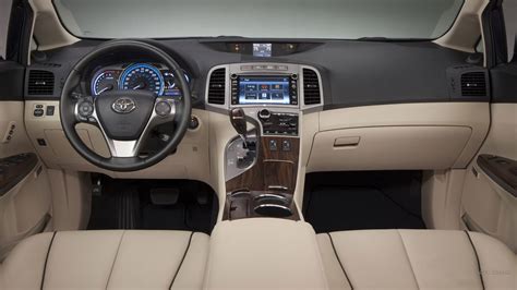 1920x1080 resolution | beige and black vehicle interior, Toyota Venza ...