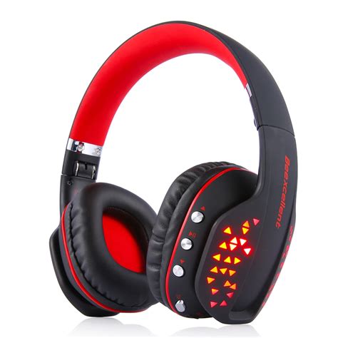 Beexcellent Q2 Wireless Bluetooth Gaming Headset with Mic led light ...