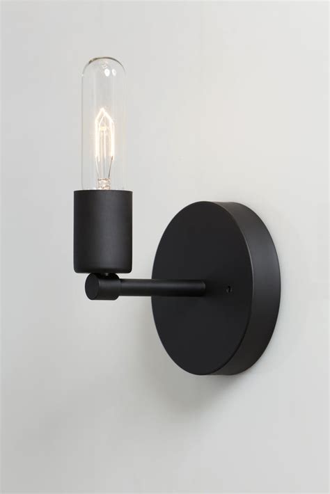 Matte Flat Black Sconce - Wall Light | Industrial Light Electric